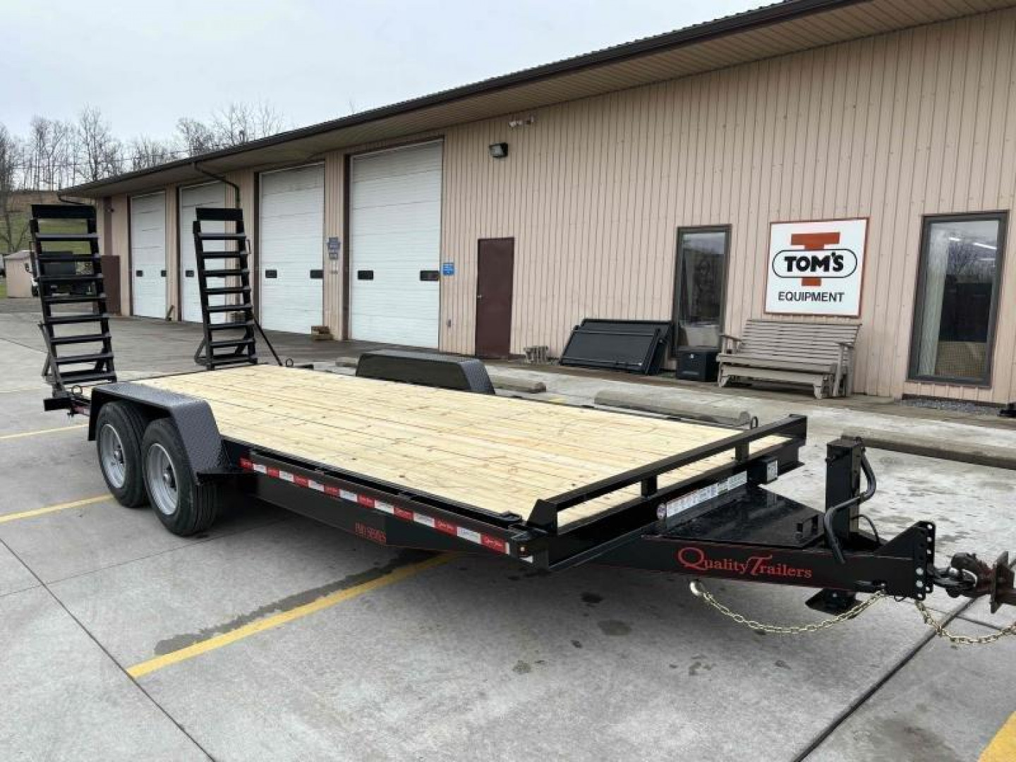 New 2025 Quality Trailers 20' Flat Deck Pro Series Equipment Hauler