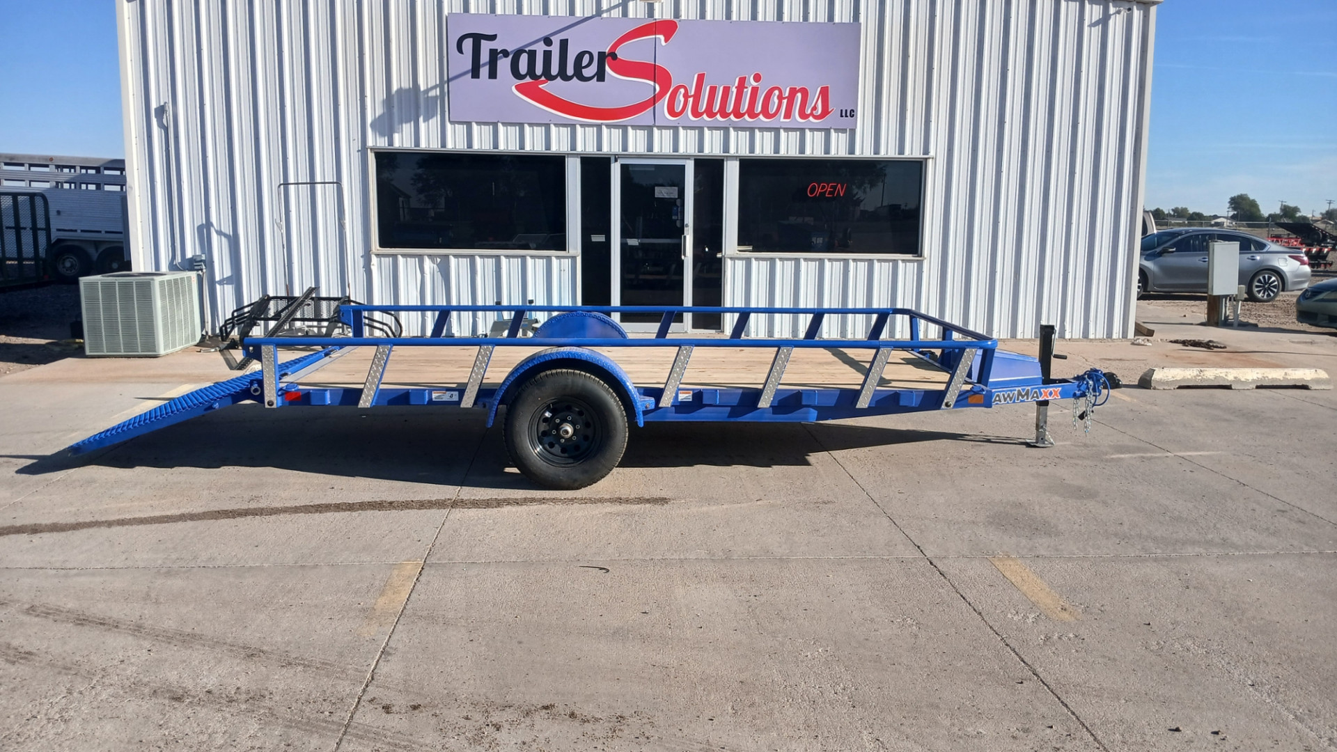 New 2025 RawMaxx UTX14'X77" Utility Trailer
