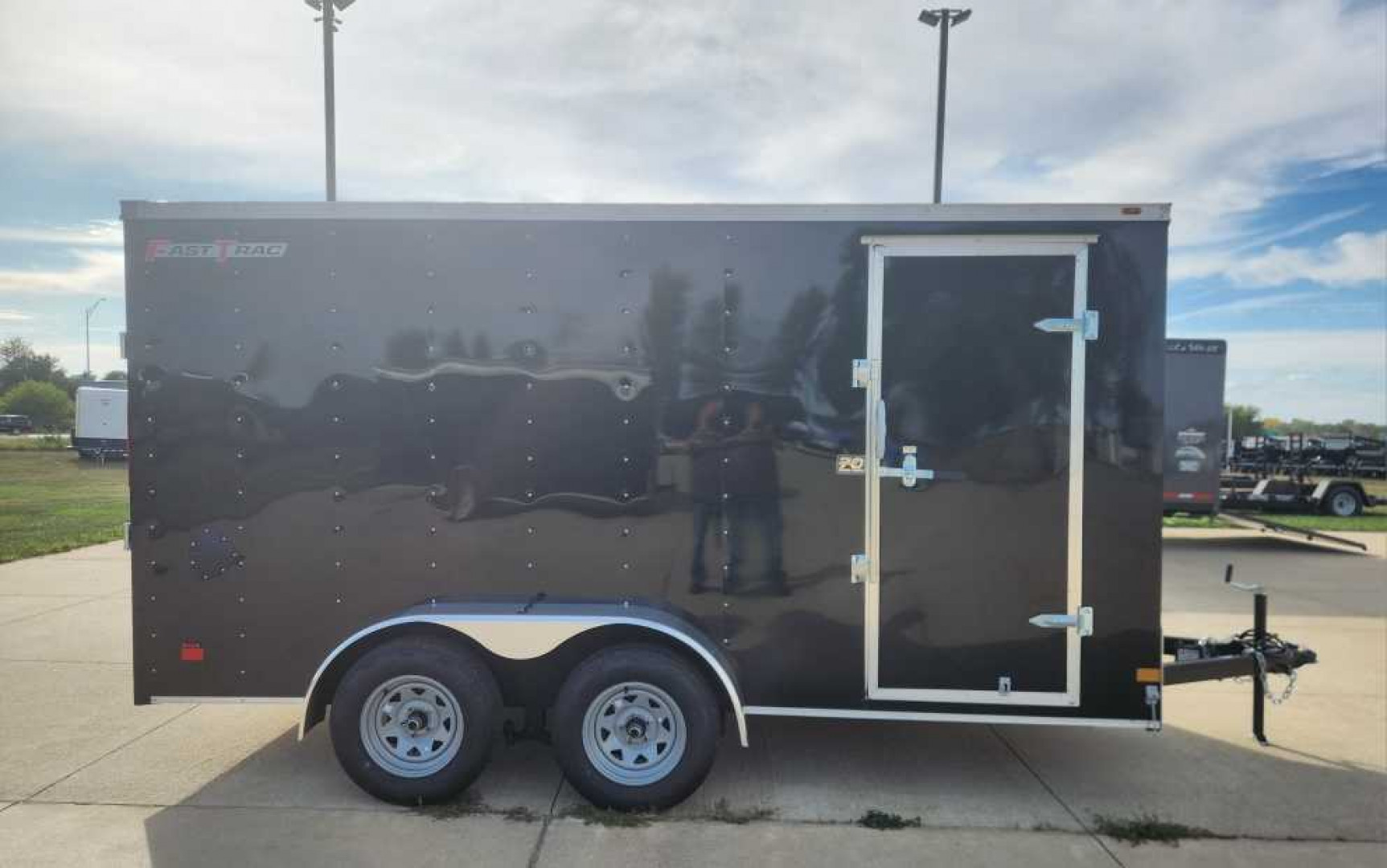New 2024 Wells Cargo 7'X14'+2'V FAST TRAC Cargo / Enclosed Trailer ...