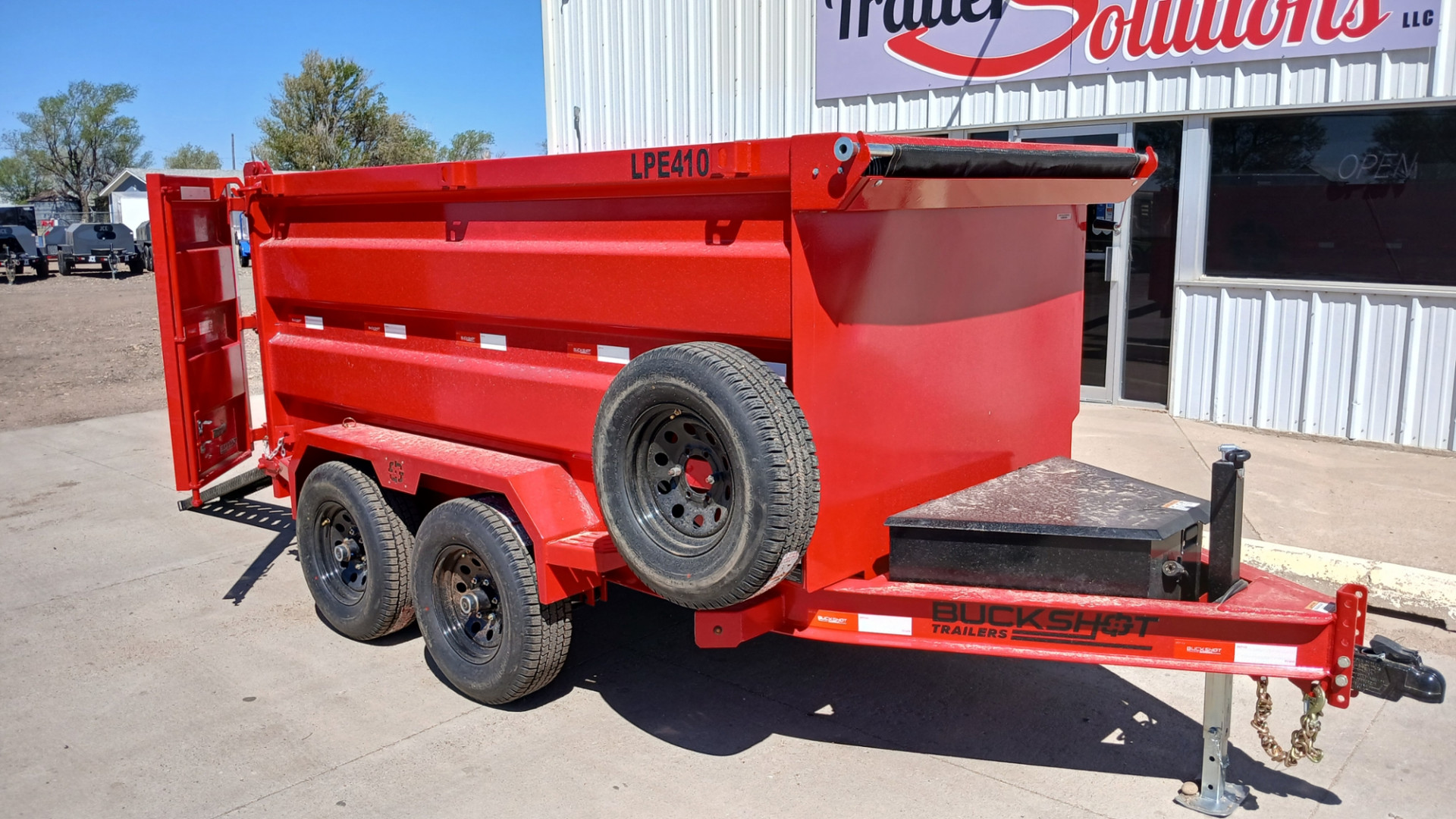 New 2025 Buckshot MFG LPE410 Dump Trailer