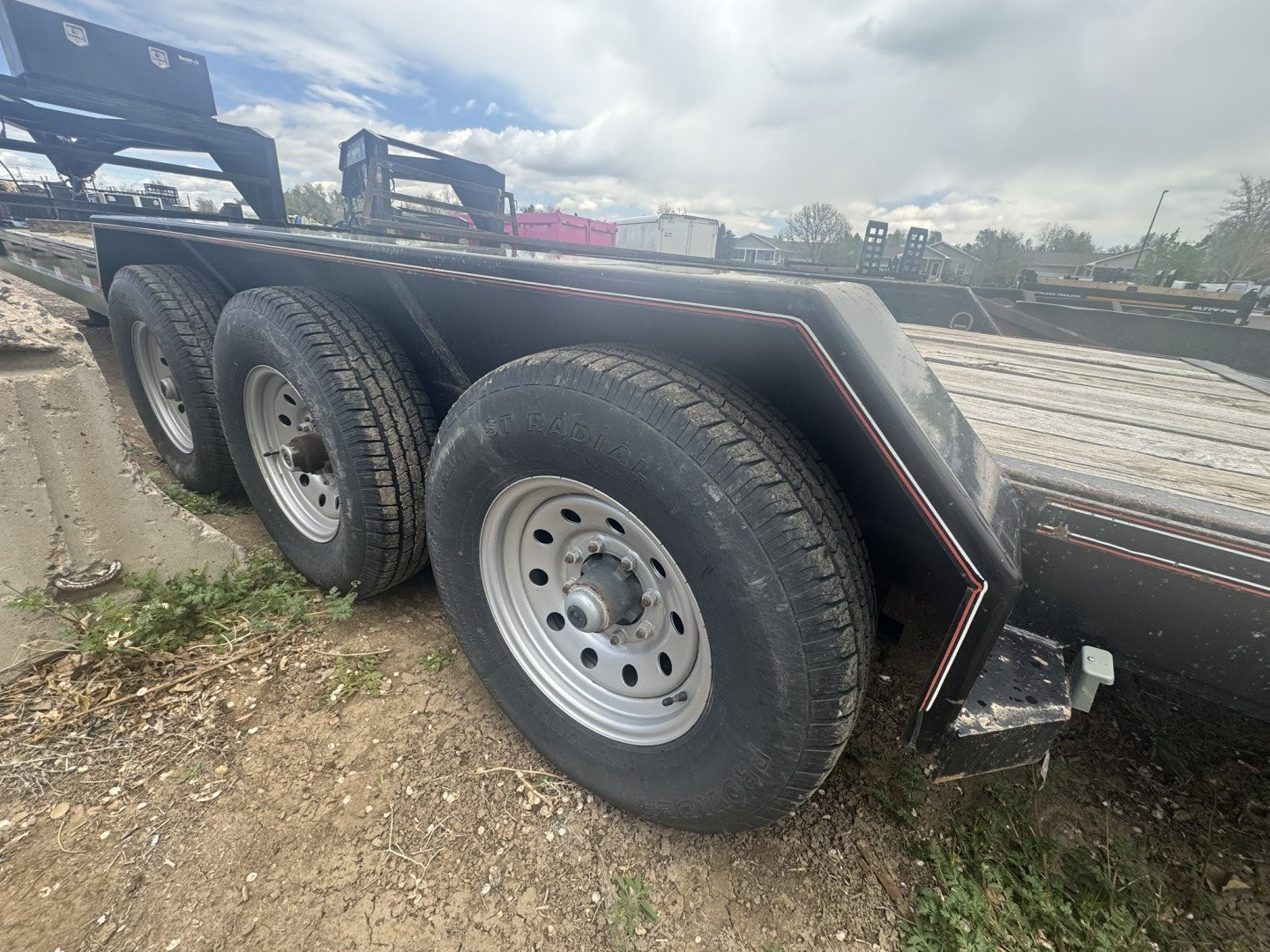 Used 2021 Diamond T 7-HD26TripleGooseNeckEquipmentHauler