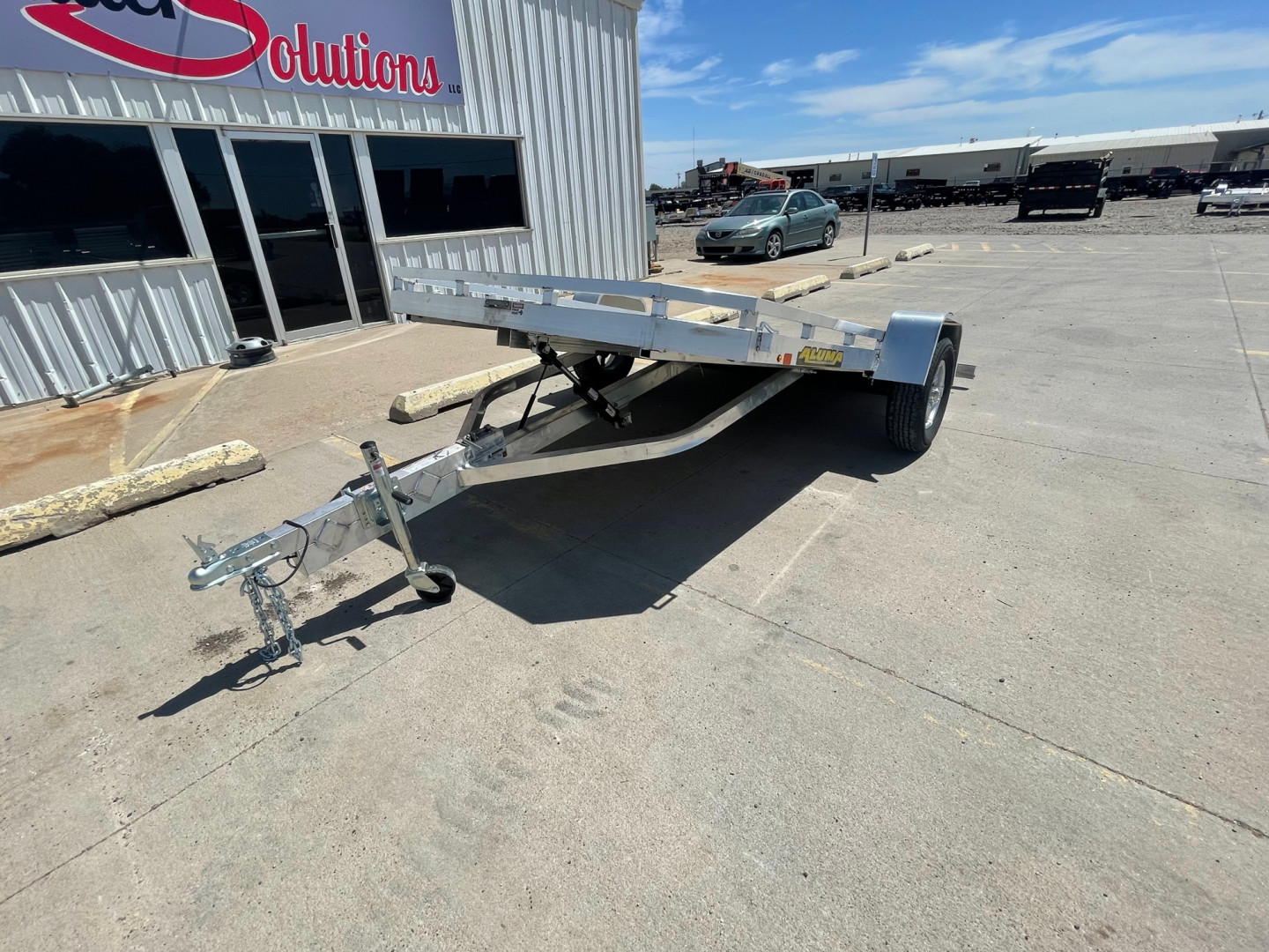 New 2025 Aluma 7712H-Tilt-S Utility Trailer